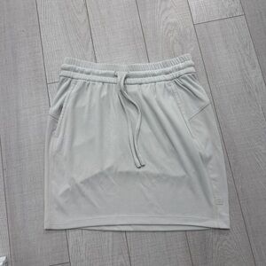Soft ribbed pull on mini skirt lululemon
